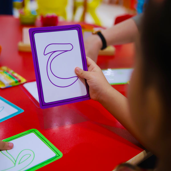 Arabic Alphabet Playdough Mats