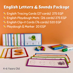 English letters & Sounds Package