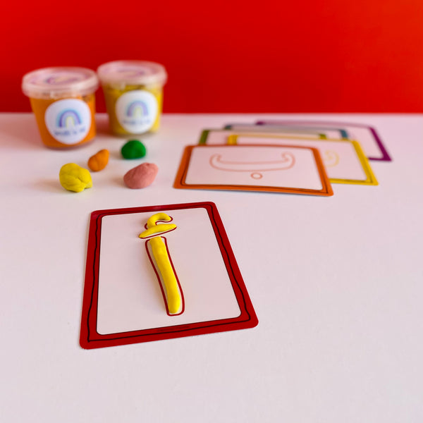 Arabic Alphabet Playdough Mats