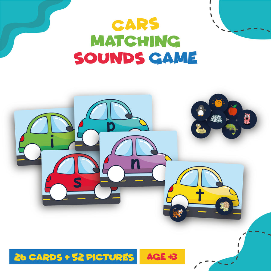 Cars Matching Game – Rahwanjiprintables