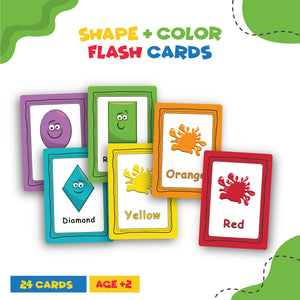 Color & Shape Flash Cards