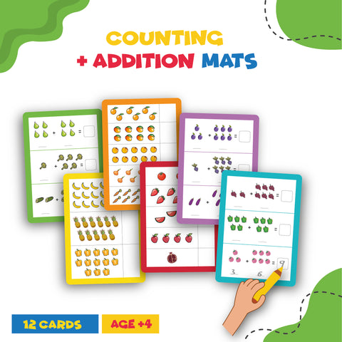 Printable Addition Mat Products – Rahwanjiprintables