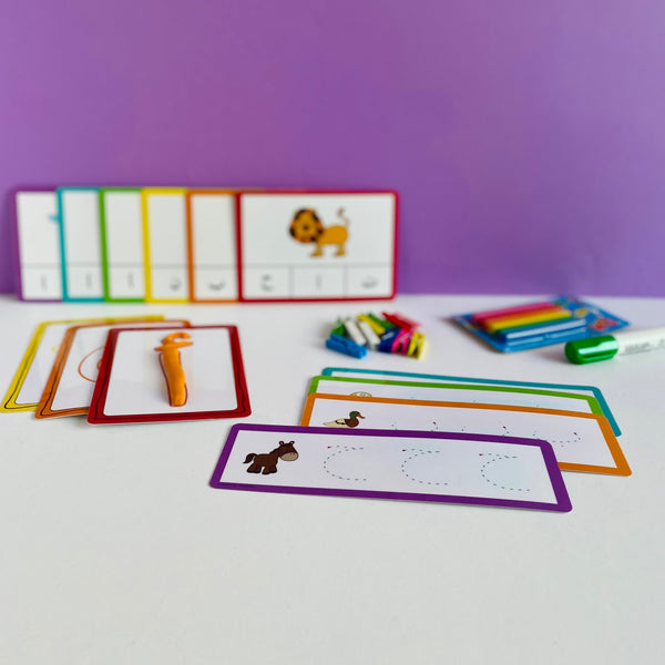 Arabic Alphabet Tracing Cards