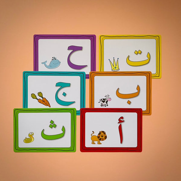 Arabic Alphabet Flash Cards